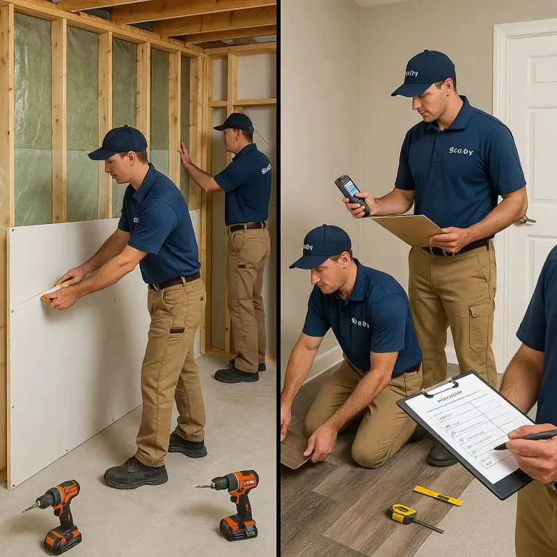 Repairs and Reconstruction process in Trafalgar, IN