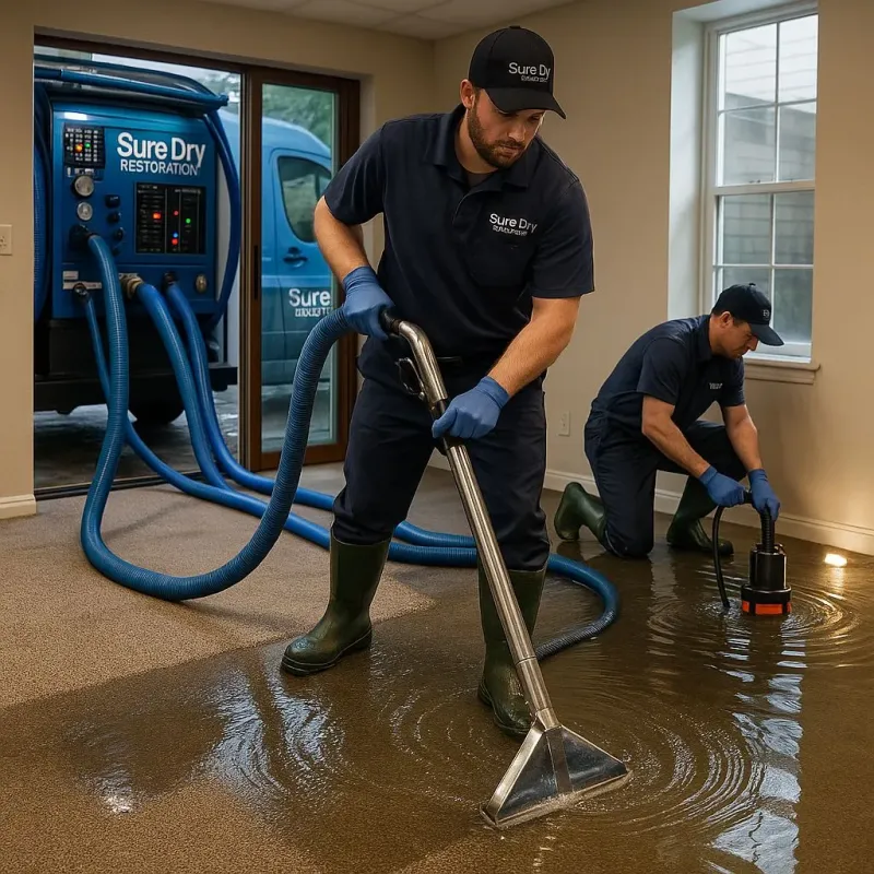 Water Extraction and Removal process in Trafalgar, IN